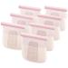 Jelly ruru breast milk bag 7 pieces 250 ml silicone breast milk-storage bag LFGB standard breast milk and storage container outlet-safe milk bag baby food bags