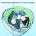 Tumble Dryer Balls Reusable Hedgehog Dryer Ball Laundry Balls for Tumble Dryer Washing Ball for Reduce Drying Time Noise Wrinkles Free and No Bad Odor 2Pack - Buy Online on GoSupps.com