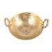 radhna Radhna Pure Brass Hand Hammered Kadhai Kadai Cheenachatti 3000ml
