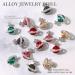 Fancy Multi-Color Nail For Color Stone Alloy Planet Design Decoration 3D Alloy Deco Nail Art Planet B - Buy Online on GoSupps.com
