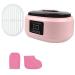 Chauffe-cire la Paraffine Chauffeur lectrique Portable avec 2 R glages de Temp rature Bouton Tactile Grande Capacit de 3 L Cadeau pour Femmes Pink