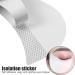 Haqatr 200 Pcs Eyeshadow Stencils & Tape for Eye Makeup | Non-Woven Fabric Eye Mask for Flawless Eye and Lip Makeup - Ideal for Women - Buy Online on GoSupps.com