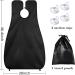 Beard Bib Apron with 4 Suction Cups - Gifts for Dad from Daughter/Son, Grandpa, Him - Fathers Day, Birthday, Valentines, Christmas - Black - Buy Online on GoSupps.com