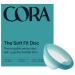 Cora Soft Fit Disc | Reusable Period Disc | Soft Menstrual Disc | Up to 12-Hours | Sustainable Alternative to Tampons/Pads | for Light or Heavy Flows | Bladder Sensitivities | Medical Grade Silicone