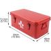 Ctomche First Aid Storage Box Dog Medicine Container Box Medicine Storage Chest with Lid Vintage Medicine Storage Organizer for Dog Medicine Storage Bins with Compartments 7.6L - Buy Online on GoSupps.com