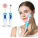 Shower Universal Orbit B Round Head Silicone Clean-Face Double-Sided Clean-Face Brush Head Bath Brush (Color : Blue) (White) Blue pink white - Buy Online on GoSupps.com