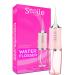 Smile Therapy Water Flosser for Teeth - Pink 300ml Tank | Cordless Oral Irrigator & Dental Water Jet | 4 Brush Tips to Floss & Remove Plaque Stains & Food Residue | Travel & Home USB Rechargeable