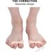 7 Pairs 3 Hole Toe Spacers - SEBS Toe Separators for Overlapping Toes | Light Skin Color - Comfortable & Effective Relief - Buy Online on GoSupps.com