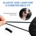 ApePal 5-Layer KN95 Face Masks - 10 Pack Black with Elastic Ear Loops | Safety & Comfort - Buy Online on GoSupps.com