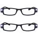 The Reading Glasses CompanyThe Reading Glasses Company 2 Pack Illuminated LED Night Time Light Readers Men Women Black LL1-1 +2.50