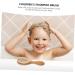 KOMBIUDA Soft Bristle Toddler Shampoo Bath Brush - Gentle Grooming for Children - Infant Scalp Massaging - Perfect Gift for Newborns - Buy Online on GoSupps.com