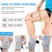 AVIDDA Knee Supports Open Patella Knee Brace for Men Women Neoprene Knee Braces for Joint Pain Sports Walking Running Gery Large 1Pair(18.5" to 22.5") Size M-XL: 18.5" to 22.5" Gery 1Pair - Buy Online on GoSupps.com