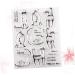 Lurrose 3pcs Stamps DIY Cat Clear Stamp Emailed Stamp Silicone Seal Stamp Photo Album The Album Animal As Shownx3pcs mediumx3pcs - Buy Online on GoSupps.com