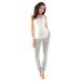 Purpless Maternity Pregnancy Over Bump Support Joggers Comfortable Trousers for Pregnant Women 1307 18 Light Gray Melange