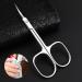 Cuticle Scissors Stainless Steel Manicure Grooming Scissors Curved Slice Pedicure Tool for Nail Stainless Steel Nail Scissors - Buy Online on GoSupps.com