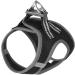 TRUE LOVE Soft Air Mesh Dog Harness | Adjustable Reflective Pet Vest for Small/Medium Breeds - Black (Medium) - Buy Online on GoSupps.com