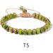 Vsilay Adjustable Train Rope Bracelet | Stylish Hand-Woven Bangle with Stone Pearls | Gift for Women - Style 5 - Buy Online on GoSupps.com