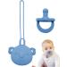 Juzinqu Baby Pacifier Clip Set | Silicone Schnuller Holder for Easy Travel & Cleaning | Perfect for Boys & Girls - Buy Online on GoSupps.com