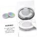 FOMIYES 12 Pcs Powder Box Cake Boxes Powder Puffs for Face Powder Makeup Powder Cases Take Travel Blush 7.5x7.5cmx6pcs Assorted Colorx6pcs - Buy Online on GoSupps.com