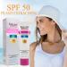 Relief Sun Organic Sunscreen SPF50 - Lightweight Oil-Free Kojic Acid & Collagen Face Cream for Acne Prone Skin - Non-Greasy Moisturizer for Face & Body (50ml - Buy Online on GoSupps.com