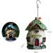 Sculpture Garden Solar Light Pendant Outdoor Garden Decoration Accessories Courtyard Balcony Decoration Crafts Small House Light Resin Model Landscape Statues (Color : C) (B) - Buy Online on GoSupps.com