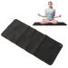 Large black grounding mat for foot therapy fear relief quick relaxation improvement in sleep reduction in stress removal of static electricity with great