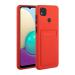 Tivenfezk Nadoli Silicone case for Xiaomi Redmi 10a Ultra thin shockproof scratch -resistant wallet soft TPU protective cover mobile phone case with credit card holder xiaomi redmi 10a red