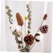 TEHAUX 10 Pcs Floral Flower Bouquet Artificial Pine Cone Bouquet Artificial Plants Diy Crafting Pinecones Branches Pinecones with Pine Floral Picks Mini Wreath Ornament Vase Autumn Bamboo As Shownx2pcs 50X5cmx2pcs - Buy Online on GoSupps.com