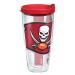 Tervis Made in USA Double Walled NFL Tampa Bay Buccaneers Insulated Tumbler Cup Keeps Drinks Cold & Hot, 24oz, Colossal 24 oz Colossal
