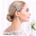 Housoutil Comb Rhinestone Headpiece Wedding Hair Clip Rhinestone Hair Clip Bridal Hair Clip Rhinestone Hair Accessories Wedding Veils Pearl Tiara Bride Hair up Rhinestones - Buy Online on GoSupps.com
