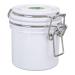 Eyelash Glue Storage Tank Sealed Hygrometer Large Capacity Eyelash Glue Storage Jar 250ml Screen for Eyelash Shop (White)