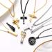 Personalized Prosteel Urn Chain Cross Necklace 18k Gilded Memorial Ash Pendant with Stainless Steel Chain | Life Tree Trailer Jewelry - Buy Online on GoSupps.com