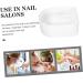PLAFOPE Manicure Hand Soak Bowl Nail Soaking Bowl Nail Color Removing Bowl Manicure Bowl for Hand Nail Salon Supplies Nail Art Remover Bowl Manicure Wash Bowls Nail Soak off Bowl - Buy Online on GoSupps.com