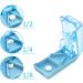 2PCS Pill Cutter - Safe Blade Pill Splitter for Cutting Small or Large Pills in Half - Blue - Buy Online on GoSupps.com