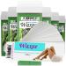 6x 100ml roll on wax roller wax cartridge Aloe + 100 strips Body & Leg waxing from UK Brand- Waxee