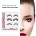 Magnetic False Eyelashes Set - 3D Waterproof Lashes with Reusable Tweezers | International Shipping Available - Buy Online on GoSupps.com