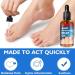 ToenailPlus Lot de 3 huiles de soulagement anti-paronychia allemande pour ongles d'orteils incarn s orteils et ongles des doigts pour ongles pais endommag s et d color s - Buy Online on GoSupps.com