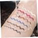 Angoily 6pcs Eyeliner Pen White Liquid Eyeliner Ultra-fine Felt-tip Eyeliner Template Miss Abs Very Fine - Buy Online on GoSupps.com