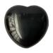 Manekieko Natural Black Obsidian Palm Worry Carved Heart Love Stone 40mm Crystals and Healing Stones