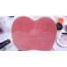 Silicone Makeup Brush Cleaner with Strong Suction | Small Size | Pink - Buy Online on GoSupps.com