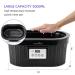 Large Capacity Paraffin Wax Machine for Hand and Feet - 5000ml Automatic Heating with 4.0lbs Wax - Ideal for Arthritis Relief - Black - Buy Online on GoSupps.com