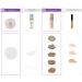 Ingrid Cosmetics Ideal MakeUp Foundation 16 Make-Up Kit Long-Lasting Foundation Rice Powder Moisturizing Base and Concealer Concealer Full Coverage Foundation - Buy Online on GoSupps.com