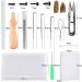 Joyeee Felting Needles Set with 40 Colors Roving Wool & Storage Box - Beginner's Needle Felting Kit with Felt Mold, Foam Pad, and Craft Wool Painting - Premium Quality - Buy Online on GoSupps.com