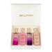 Bella vita Luxury Women's Perfume Gift Set 4 x 0.68 fl oz EDP Collection Date Senorita Glam Rose Fragrances