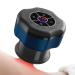 KSGSFSA 3-in-1 cup therapy set massage therapy cup set intelligent cupping massager against sore muscles reduces tiredness and pain (color: blue)