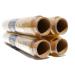 ChicWrap Professional Plastic Wrap 4 Pack Refill Rolls - 4 Count 12" x 250' Plastic Wrap Refill Rolls - Creates Air-Tight Seal to Lock in Freshness