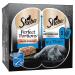 Sheba Ideal Portions Containers Wet Food for Adult Cats Exquisite Tuna Sauce - 3 x (2x37.5 g) 225 g - Pack of 8