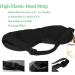 Starly 100% Silk Sleep Mask - Adjustable Strap Blindfold for Women/Men/Kids - Soft Light Blocking Blinders - Black - Buy Online on GoSupps.com