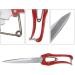 Multifunctional Stainless Steel Sheep Shears & Garden Scissors - 30cm Needle-Nose Plant Rose Vineyards & Florist Scissors - Buy Online on GoSupps.com