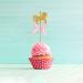 TOYANDONA Lovely Carousel Horse Cupcake Toppers Cake Picks for Kids Birthday Wedding Baby Shower Party Cake Decoration 20 Pieces - Buy Online on GoSupps.com
